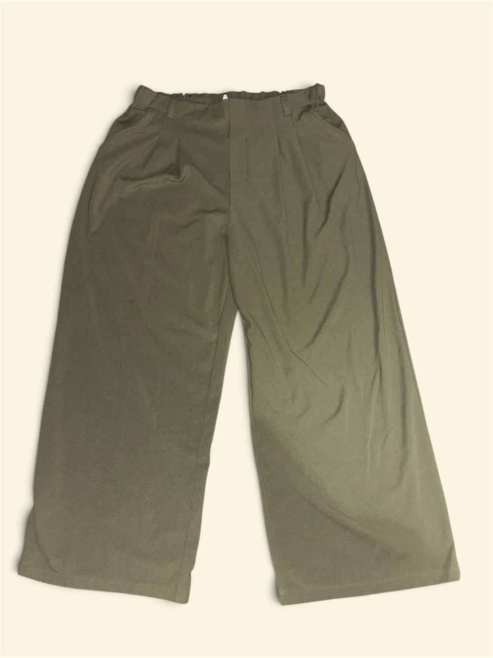 HALARA Olive Wide-Leg Women's Pants